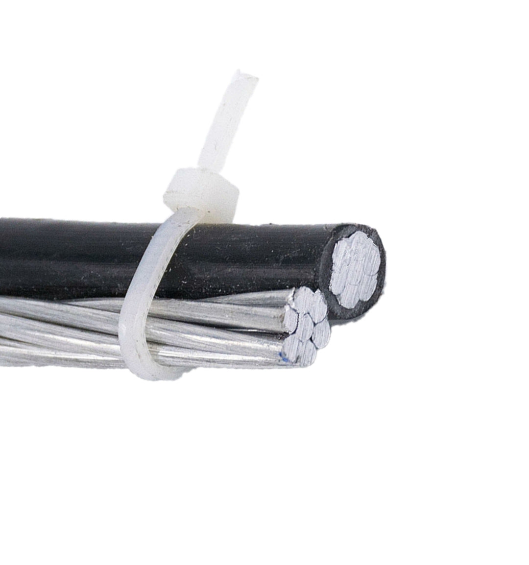 1000' 2-2 Chow Aluminum Duplex Overhead Service Drop Cable