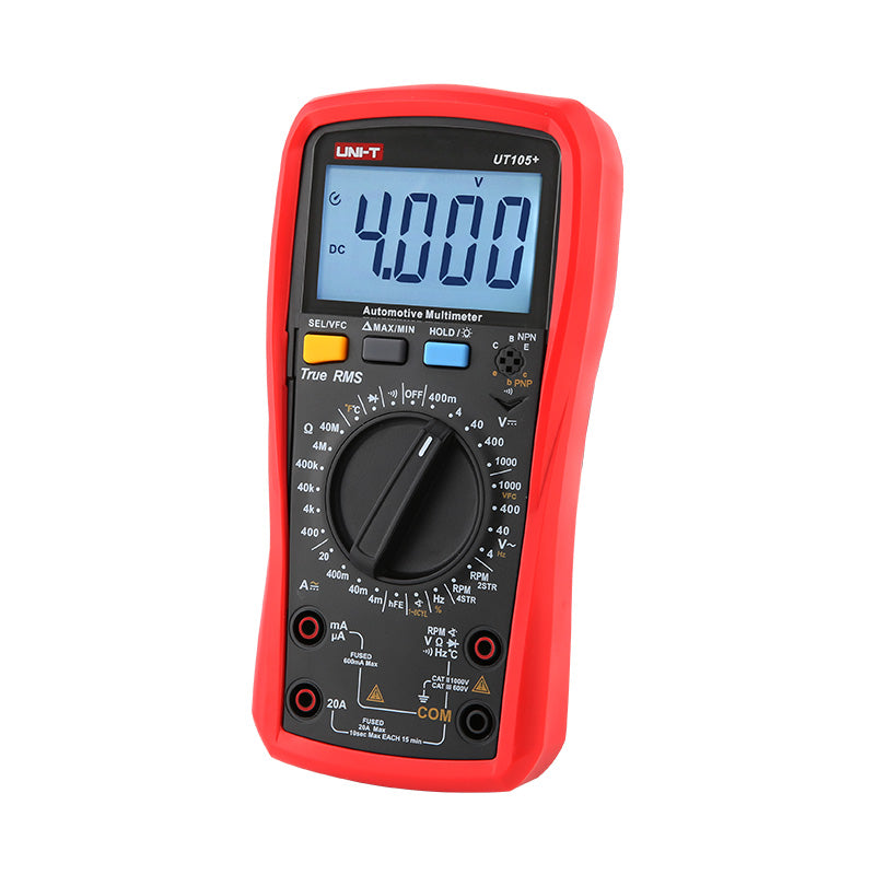 UT105+/UT107+ Automotive Multimeters