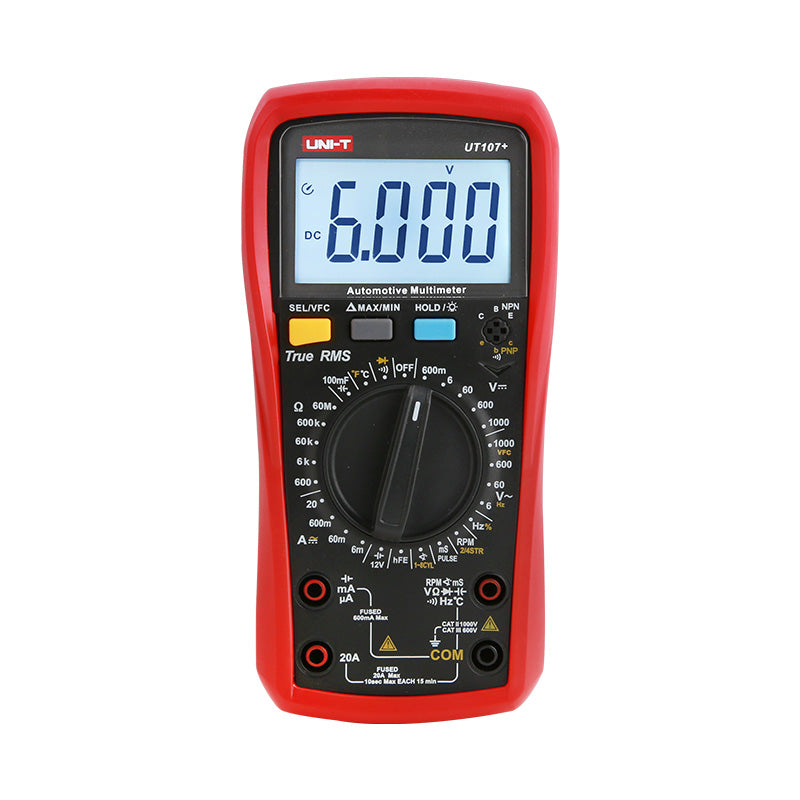 UT105+/UT107+ Automotive Multimeters