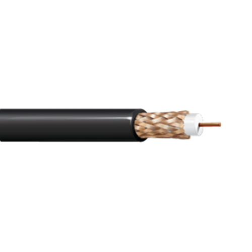 Belden 533945 18 AWG 1 Conductor Solid RG-6 75 Ohm Surveillance CCTV Cable