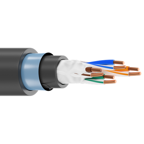 Belden 7937A 24 AWG 4 Pair Solid Bare Copper Cat 5e DataTuff Cable