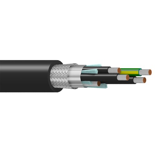 Belden 29502T 12 AWG 3 Conductor 65x30 Stranding 1000V Variable Frequency Drives Cable