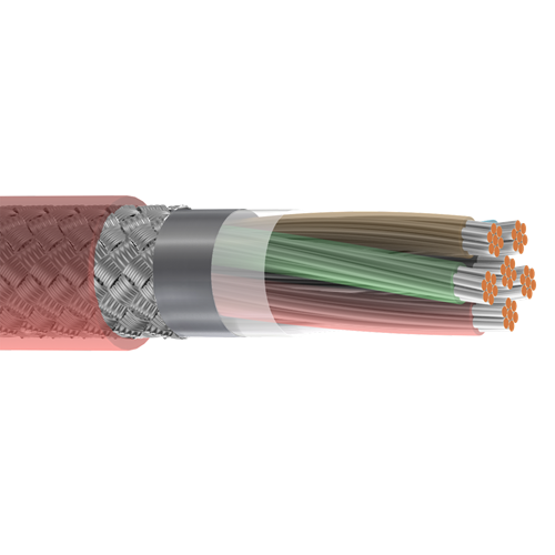 Belden 83506 24 AWG 6 Conductor 7x32 Stranding Tinned Copper 300V Electronic Cable