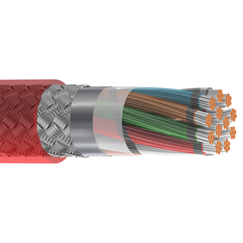 Belden 83512 24 AWG 12 Conductor 7x32 Stranding Tinned Copper 300V Electronic Cable