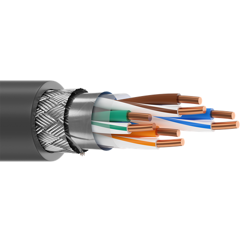 Belden 7957A 24 AWG 4 Pair Solid Bare Copper Cat 5e CMR DataTuff Cable