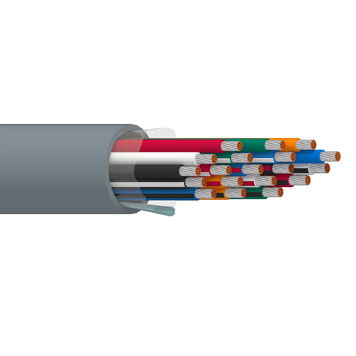 Belden 8624 16 AWG 19 Conductor 19x29 Stranding Tinned Copper 600V Electronic Cable