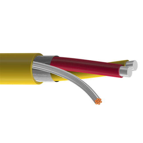 Belden 3112A 20 AWG 1 Pair Solid Chromel and Alumel 300V Type KX Thermocouple Cable