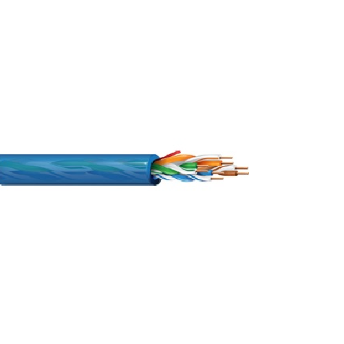 Belden 7813LC 23 AWG 4 Pair Solid U/UTP Category 6 CMP 250MHz Horizontal Cable