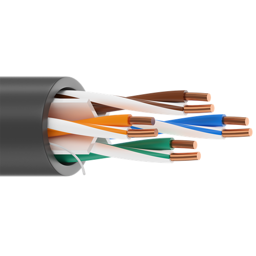 Belden 7927A 23 AWG 4 Pair Solid Bare Copper Cat 6 CMR DataTuff Cable