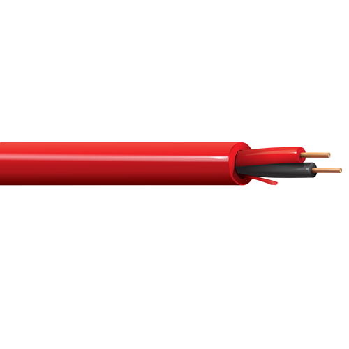 Belden 6120UJ 14 AWG 2 Conductor Solid Bare Copper 300V Fire Alarm Cable