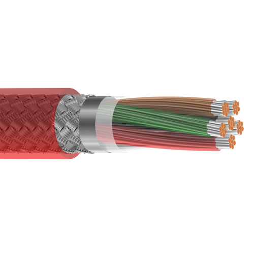 Belden 83556 22 AWG 6 Conductor 7x30 Stranding Tinned Copper 300V Electronic Cable