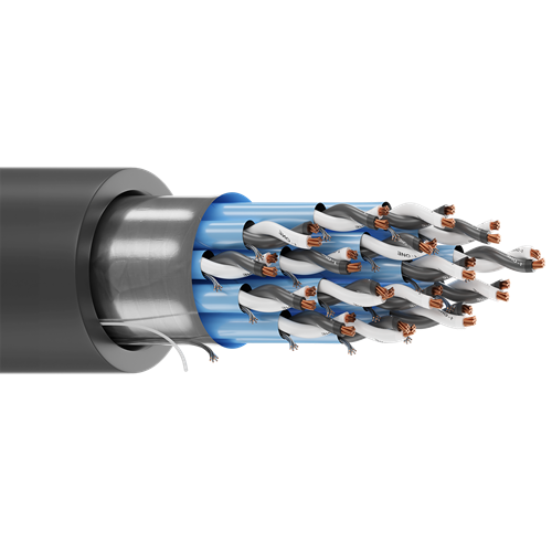 Belden 1067A 18 AWG 16 Pair 7x26 Stranding Bare Copper 600V Instrumentation Tray Cable