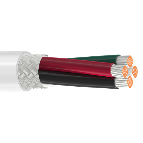 Belden 83350E 20 AWG 4 Conductor 19x32 Stranding Silver Plated Copper 600V Electronic Cable