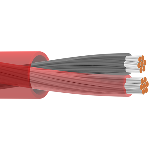 Belden 88442 22 AWG 2 Conductor 7x30 Stranding Tinned Copper 300V Electronic Cable