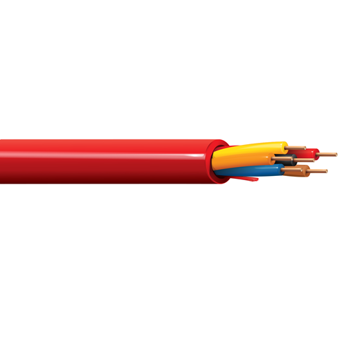Belden 6324UL 18 AWG 6 Conductor Solid Bare Copper 300V Fire Alarm Cable