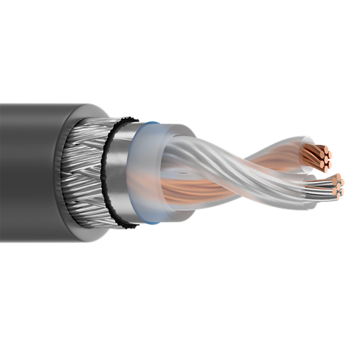 Belden 89207 20 AWG 1 Pair 7x28 Stranding 100 Ohm Twinax Cable