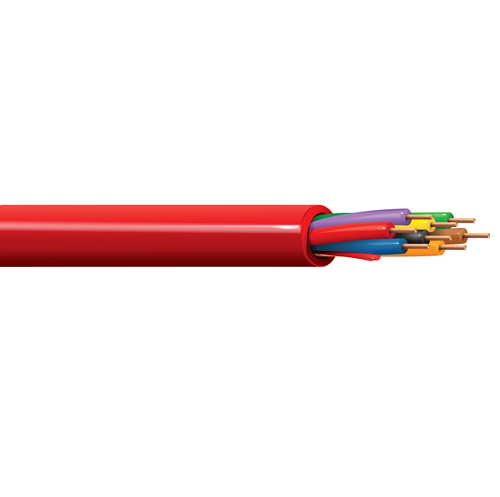 Belden 5326UL 18 AWG 8 Conductor Solid Bare Copper 300V Fire Alarm Cable
