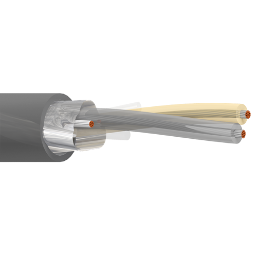 Belden 89182 22 AWG 1 Pair 19x34 Stranding Tinned Copper 300V Twinax Cable