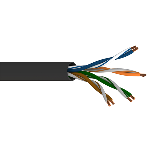 Belden 7935A 24 AWG 4 Pair Solid Bare Copper Cat 5e DataTuff Cable