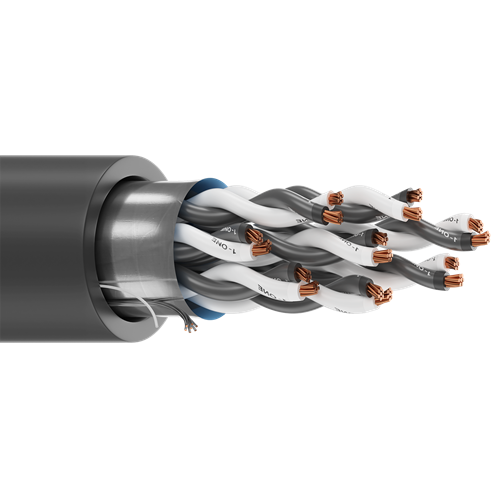 Belden 1041A 16 AWG 8 Pair 7x24 Stranding Bare Copper 600V Instrumentation Tray Cable