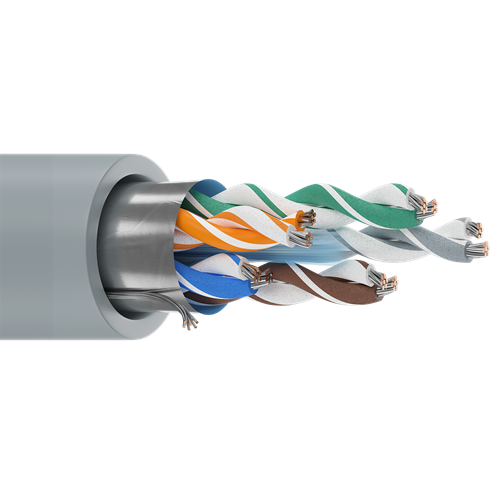 Belden 1422A 24 AWG 5 Pair 7x32 Stranding Tinned Copper 300V Computer EIA RS-232/422 Cable