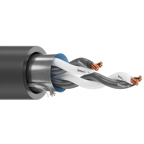 Belden 1048A 18 AWG 2 Pair 7x26 Stranding Bare Copper 600V Instrumentation Tray Cable