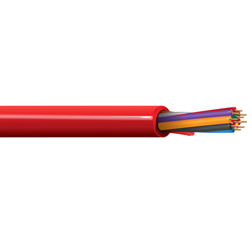 Belden 6328UL 18 AWG 10 Conductor Solid Bare Copper 300V Fire Alarm Cable