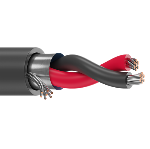 Belden 8451 22 AWG 1 Pair 7x30 Stranding 300V Audio and Instrumentation Cable