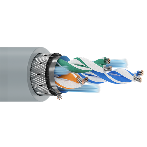 Belden 8103 24 AWG 3 Pair 7x32 Stranding Tinned Copper 300V Computer EIA RS-232/422 Cable