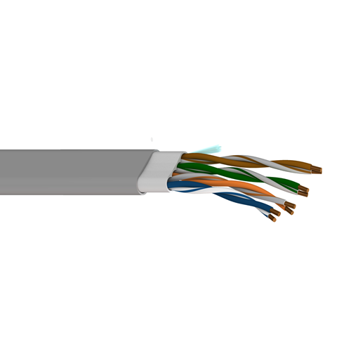 Belden 11872A 23 AWG 4 Pair Solid Bare Copper Category 6 CMR DataTuff Cable