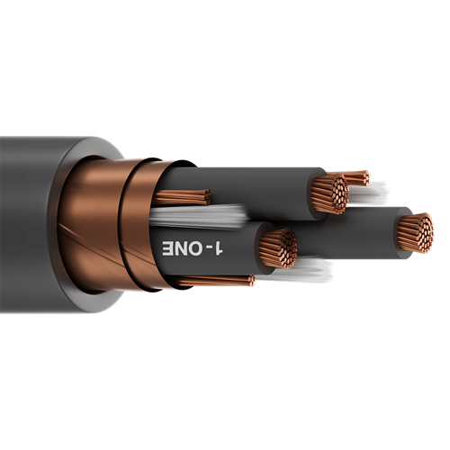 Belden 29535 500 MCM 3 Conductor Bare Copper 2000V Variable Frequency Drives Cable