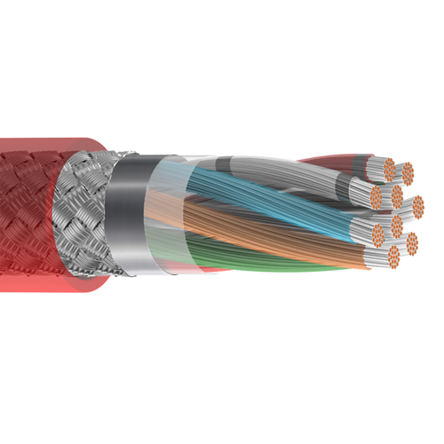 Belden 83709 16 AWG 9 Conductor 19x29 Stranding Tinned Copper 300V Electronic Cable