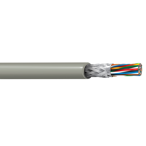 Belden 8125 24 AWG 25 Pair 7x32 Stranding Tinned Copper 300V Computer EIA RS-232/422 Cable