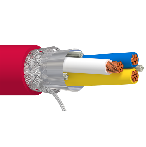 Belden 1348A 20 AWG 3 Conductor 7x28 Stranding Bare Copper CC Link Cable