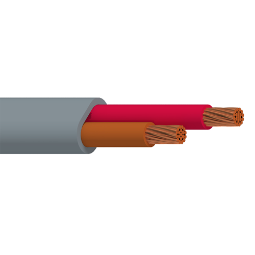 Belden 8678 10 AWG 2 Conductor 19x23 Stranding Bare Copper 300V Electronic Cable