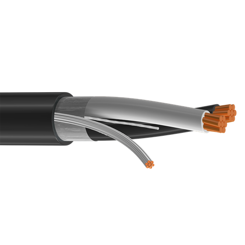 Belden 1033A 20 AWG 1 Pair 7x28 Stranding Bare Copper 300V Instrumentation PLTC Cable