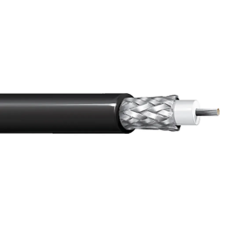Belden 8219 20 AWG 1 Conductor 19x32 Stranding RG-58 Wireless Transmission 50 Ohm Coax Cable