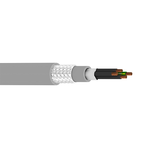 Belden 7411WS 18 AWG 3 Conductor 1 Ground Wire 16x30 Stranding 600V Flex Cable