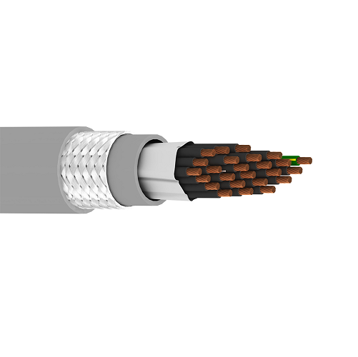 Belden 7417WS 18 AWG 24 Conductor 1 Ground Wire 16x30 Stranding 600V Flex Cable