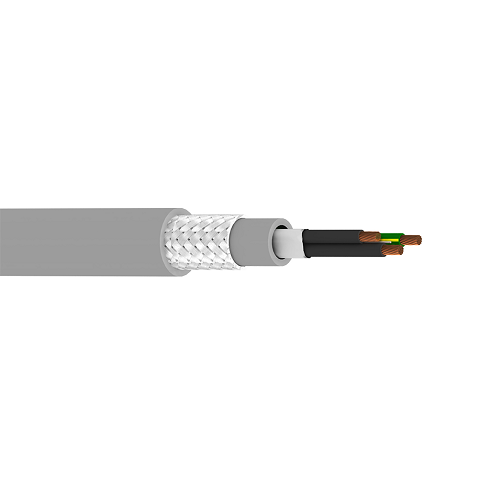 Belden 7435WS 14 AWG 2 Conductor 1 Ground Wire 41x30 Stranding 600V Flex Cable