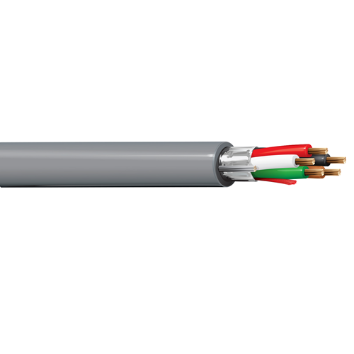 Belden 5303FE 18 AWG 5 Conductor 7x26 Stranding Bare Copper 300V Security and Sound Cable