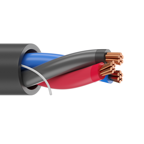 Belden 28110A 12 AWG 3 Conductor 7x20 Stranding Bare Copper 600V Type TC Cable