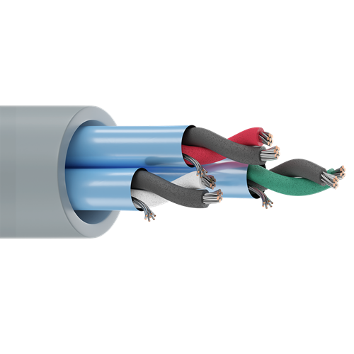 Belden 9730 24 AWG 3 Pair 7x32 Stranding Tinned Copper 300V Computer EIA RS-232/422 Cable