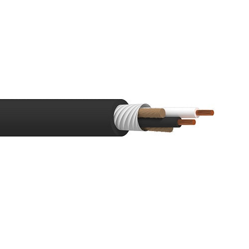 Belden 19120 18 AWG 2 Conductor 42x34 Stranding Bare Copper 300V Portable Cordage Cable