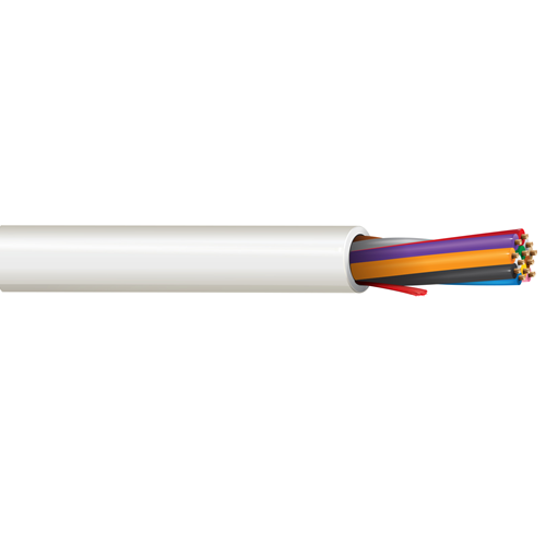 Belden 5509UE 22 AWG 12 Conductor 7x30 Stranding Bare Copper 300V Security and Sound Cable