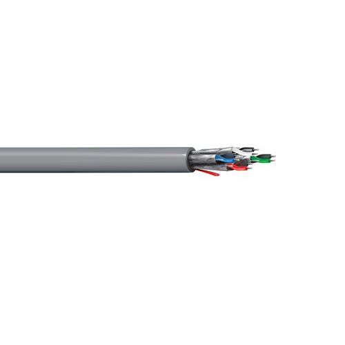 Belden 5543PE 22 AWG 4 Pair 7x30 Stranding Bare Copper 300V Security and Sound Cable