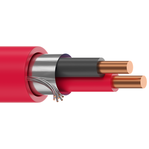 Belden 9574 18 AWG 2 Conductor Solid Bare Copper 300V Electronic Cable