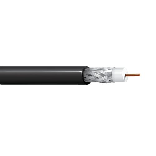 Belden 1505A 20 AWG 1 Conductor Solid Bare Copper 300V SDI Coax Cable