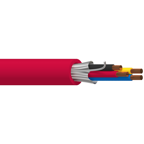 Belden 9579 16 AWG 4 Conductor Solid Bare Copper 300V Electronic Cable