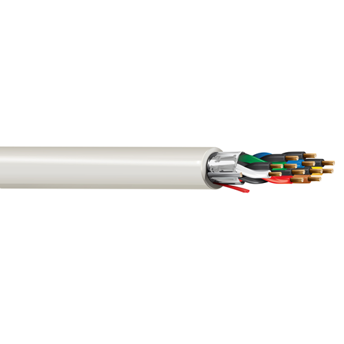 Belden 6345FE 18 AWG 12 Conductor 7x26 Stranding Bare Copper 300V Security and Sound Cable